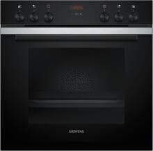 Siemens EEK: A+ Einbau-Herd-Set EQ211KA11 (HE213ABS3 + EA64RGNA1E), 60cm breit, 71L, 3D Heißluft, mit Rahmen aufliegend, schwarz/Edelstahl