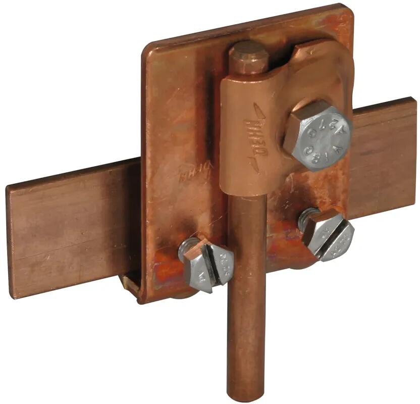 Dehn FK KB 6.10 KBF0.7 10 CU Falzklemme, Klemmbereich 0,7-10mm, mit Klemmbock, für rund 6-10mm, Kupfer (365027)