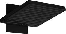 hansgrohe Pulsify E Duschkopf 260 2 Strahlarten mit Wandanschluss, Kunststoff, 10,8 l/min, 260 x 260 mm, Mattschwarz (24350670)