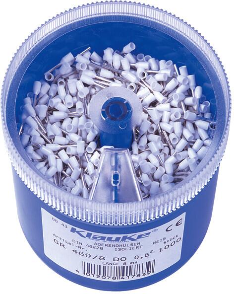 Klauke GR469/8DO Aderendhülsen Streudose 0,5 mm² (GR4698DO)