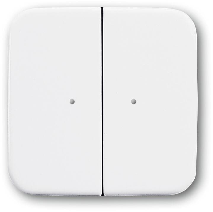 Busch-Jaeger 6732-214 Wandsender, Reflex Si, WaveLINE 2 Kanal, alpinweiß (2CKA006730A0047)