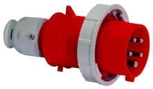 Bals CEE Stecker, 32A, 5-polig, 6h, IP67, 400V, Quick Connect, rot (21241)