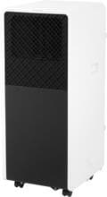 Eurom PAC 9.3 Compact mobiles Klimagerät, 8,900 Btu/h, Fernsteuerung, Zeitschaltuhr 0-24h, 2 einstellbare Geschwindigkeiten, weiß/schwarz (380774)