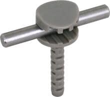 Dehn LH 8.10 LO KS RA Leitungshalter für Rd 8-10mm Kunststoff mit Steckstift D 10mm (253303)