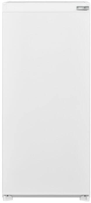 respekta Tammo Einbaukühlschrank, Nischenhöhe 122 cm, 54 cm breit, 193 L, 5 Glasablagen, LED Beleuchtung, Regelbares Thermostat, weiß