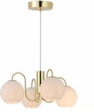 Nordlux Franca Pendelleuchte, E14, 4x40W, messing (2312543035)