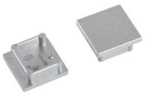 Brumberg P16-16 Endkappen-Set zu LED-Anbauprofil 53607260, aluminium (53089260)
