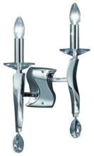 Brumberg GIRATA Wandleuchte, E14, 2x40 W max., chrom glänzend (809052)