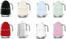 Smeg KLF04 50"s Style Wasserkocher, 2400W, 1,7 L, 7 Temperaturstufen