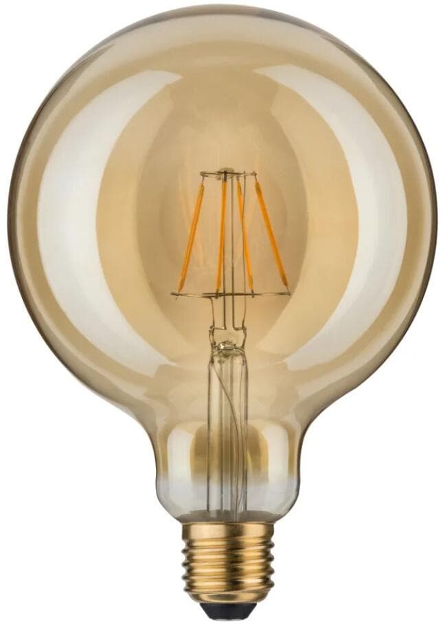 Paulmann 1879 Filament 230V LED Globe G125 E27 250lm 5W 1700K, gold (28402)