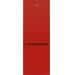 Bomann KG 320.2 Stand Kühl-Gefrierkombination, 49,5cm breit, 175l, stufenlose Temperaturregelung, rot