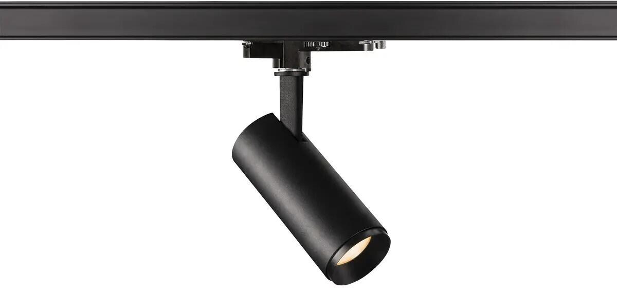 SLV NUMINOS DALI S, 3 Phasen System Leuchte, 3000K 36°, schwarz/schwarz (1004371)
