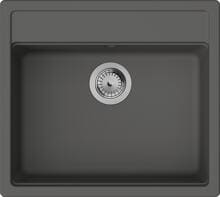 hansgrohe S52 S520-F510 Einbauspüle 510, SilicaTec, steingrau (43359290)