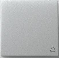 Gira 328665 Wippe mit Symbol Klingel, TX_44, alu lackiert