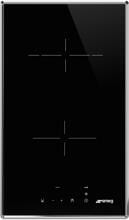 Smeg SE232TX1 Dominokochfeld, 30 cm breit, Glaskeramik, Timer, Edelstahlrahmen
