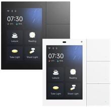 GVS KNX-Raumcontroller Smart Touch S3, 3-fach, glas, schwarz oder weiß (CHTF-3.3/3.2.xx)