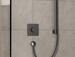 hansgrohe ShowerSelect Comfort E Thermostat Unterputz für 1 Funktion, Metall, 20,3 l/min, Brushed Black Chrome (15571340)