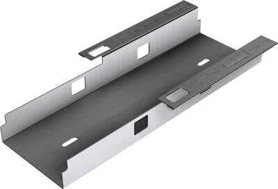 SL Rack Fast Flat 700mm Zwischenstück, silber (22300-700) Elektroshop ...