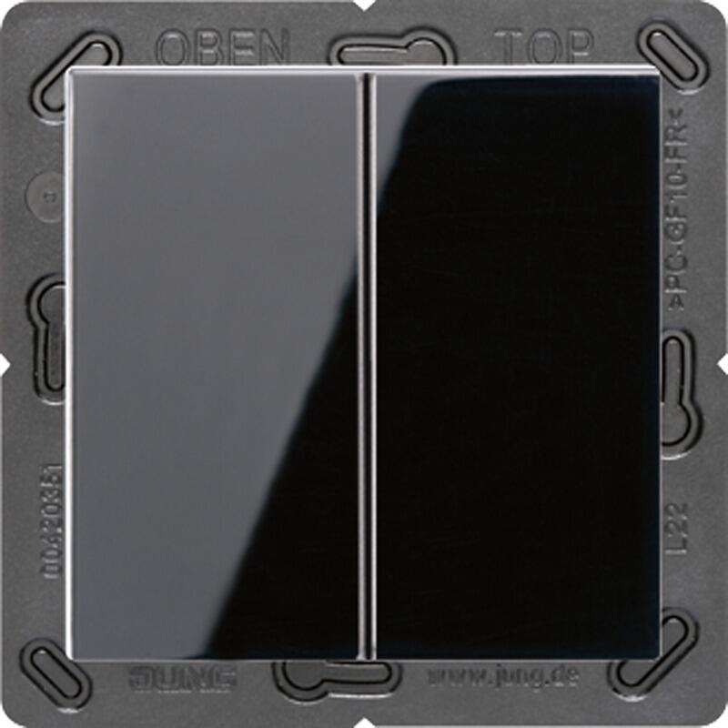 EnOcean Funk-Wandsender, Schwarz, Jung ENOA595SW