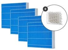 Meaco 4x Verdunstungspads und Silvertex für Armin 300 Luftbefeuchter (ArminFilters300EU)