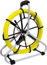 Runpotec Standard-Set Glasfaserstab Ø 6 mm mit Stahlhaspel, 60 m (10064)