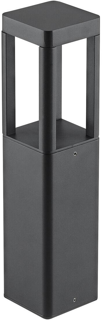 EVN TORRA LED Wegeleuchte 350mm, IP54, 220-240V, 7W, 3000K, quadratisch, hoher Lichtaustritt, anthrazit (WLQ35071502)