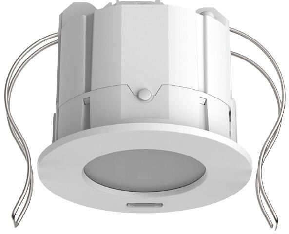 Theben PlanoSpot 360 KNX DE WH Präsenzmelder (PIR) Deckeneinbau innen, 7 x 7 m, 360° quadratisch, 3 Kanäle Licht, 2 Kanäle Präsenz für HKL, weiß (2039