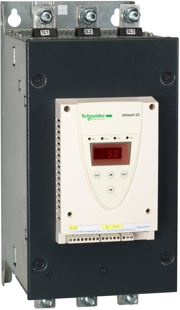 Schneider Electric ATS22C41Q Sanftanlasser für Asynchronmotoren, ATS22, Steuerspannung 115V, 410A, 440V