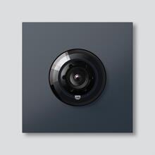 Siedle ACM 678-02 xx Access-Kamera 180 für Siedle Vario, True Day/Night, Infrarotbeleuchtung, 175° Blickwinkel