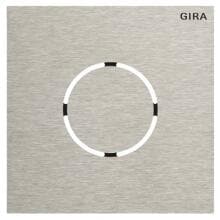 Gira 5578920 Frontplatte Sprachmodul, System 106, Edelstahl