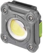 EMOS 1450000430 Aufladbarer COB LED-Strahler P4543, 1200lm, 2000mAh, grau