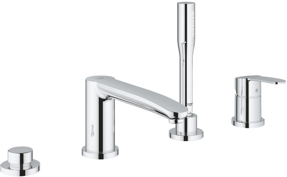 GROHE Eurostyle Cosmopolitan 4-Loch Einhand-Wannenkombination ...