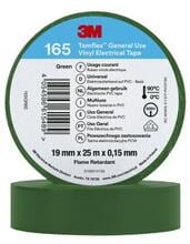 3M 165GR6E Temflex Isolierband 165, 19mmx25m, grün (7100184813)