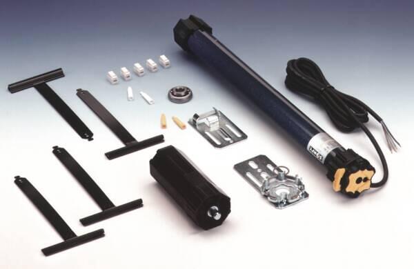 Somfy Kit 15/17 Rohrmotor Modernisierungskit Antrieb mit Zubehör, 15Nm (1039696)