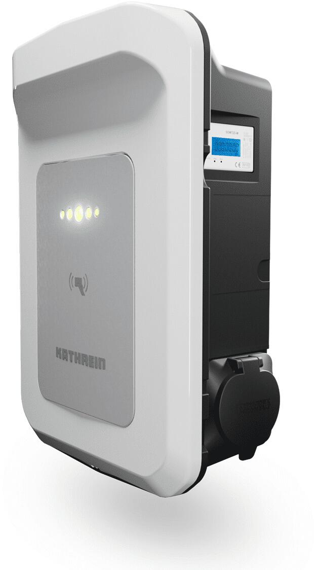 Kathrein AC60-11-P-W Wallbox 11kVA 3ph 1f 11kW/Ladep IP54, Weiß (62000120)