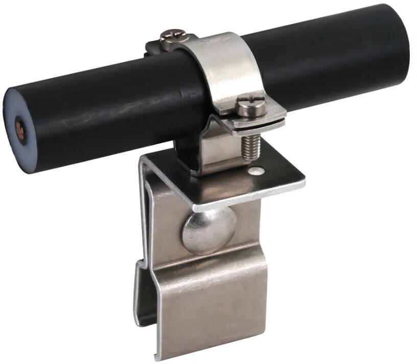 Dehn DLH KF ZS 27 V2A Dachleitungshalter NIRO für Metalldächer mit Klemmfalz für HVI-Leitung D 27-30mm (202861)