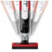 Bosch BBH7PET Athlet Akku- Staubsauger ProAnimal 32.4V, SmartSensor Control, Integriertes RotationClean System, Starke Reinigungsleistung, AllFloor HighPower Brush, rot