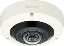 Hanwha Vision 4MP Fisheye-Kamera, WDR 120dB, IR 15m, IP66, IK10, weiß (XNF-8010RVM)