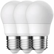 Nordlux E27 3-pack G45 Leuchtmittel, 4,9W, 470lm, 2700K (5172014423)