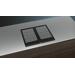 Siemens EX675LXC1E iQ700 Autarkes Induktionskochfeld, Glaskeramik, 60 cm breit, Facetten Design, schwarz