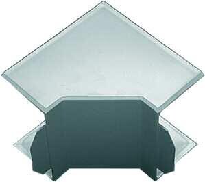 Protec.class PFBIE 60110 Innenecke für PFB Fensterbankkanal, 60x110 mm, cremeweiß