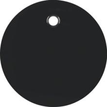 Berker 11462045 Zentralstück für Zugschalter und Zugtaster, R.1/R.3, schwarz glänzend