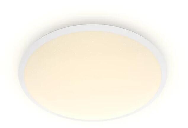 Philips Canopus Deckenleuchte, 12W, 220-240V, 1200lm, 2700K, d=250mm, weiß (929002668201)