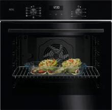 AEG TU5AB21FSB 5000 EEK: A Einbaubackofen, 60 cm breit, 72 L, SurroundCook , 8 Heizarten, schwarz