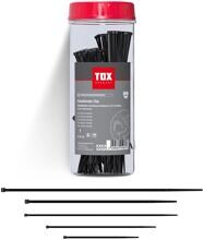 TOX Clip Kabelbinder Sortiment, UV-beständig, schwarz (099260001)
