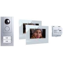 M-E VD-ALU-6209 Video IP Türsprechanlagen Set für 2-Familienhaus