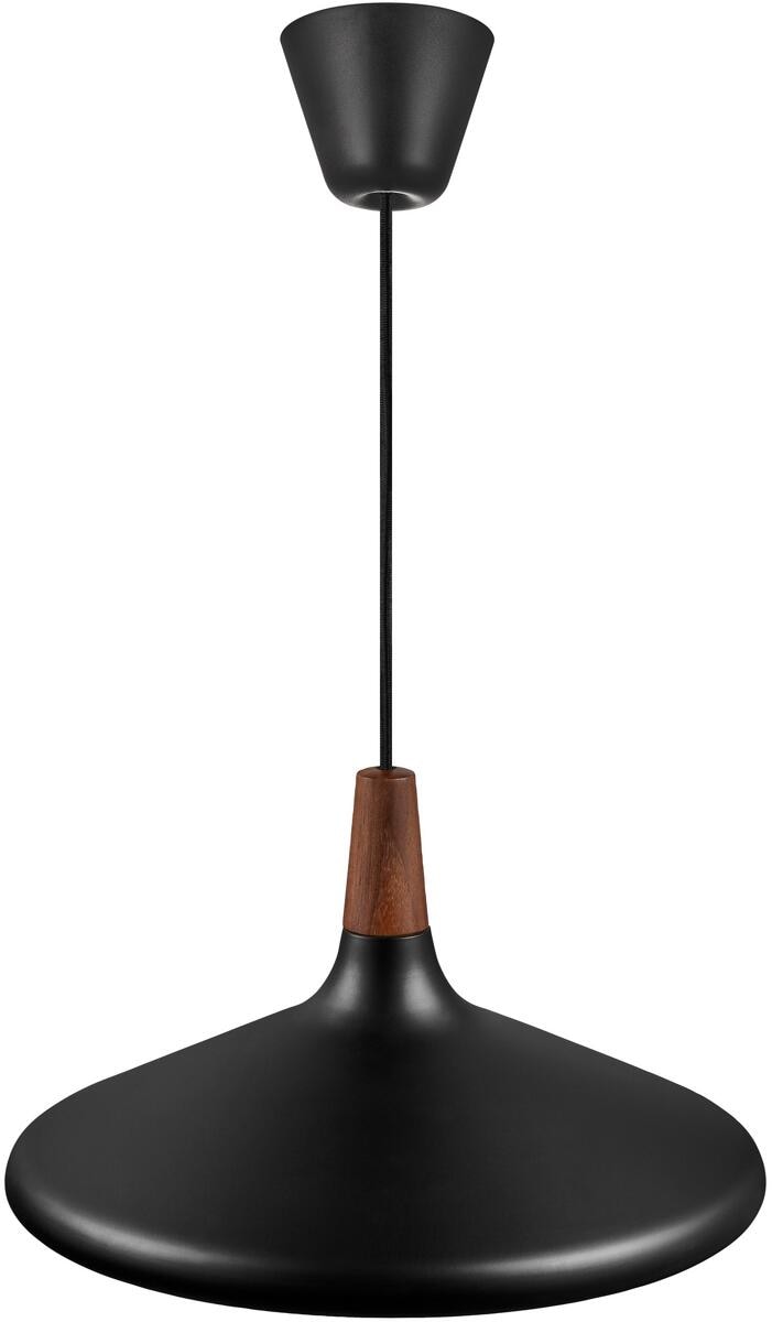 Nordlux Nori 39 Pendelleuchte, E27, IP20, dimmbar, schwarz (2120823003)
