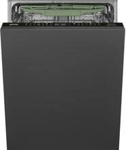 Smeg STL324BLHDE Vollintegrierter Geschirrspüler, 60 cm breit, 13 Maßgedecke, AquaStop, FlexiDuo Besteckebene, Touch-Control