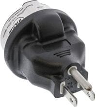 InLine Reiseadapter, USA Stecker auf Schutzkontakt Buchse (16705)