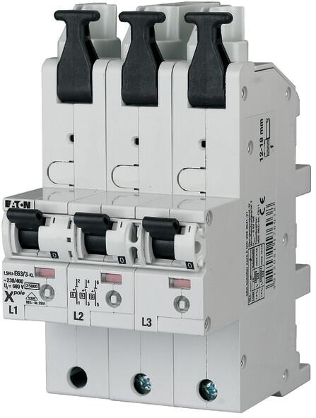 Eaton LSHU-E40/3-KL Selektiver Hauptsicherungsautomat 40A, 3-Polig, E-Charakteristik (19716)